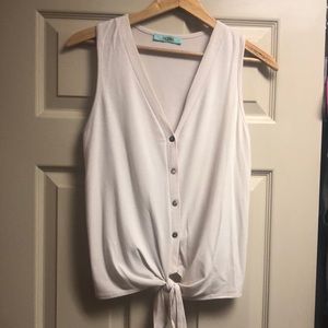 Karlie clothes small cream tank